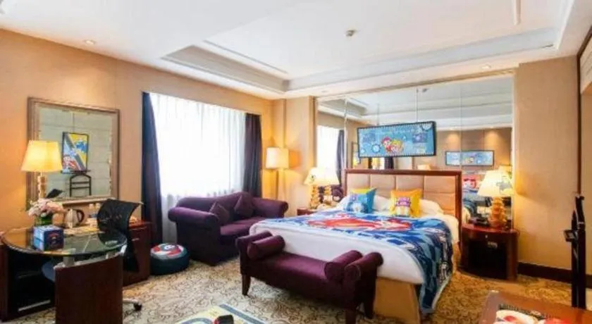 Bed in Chengdu Taihe International Hotel