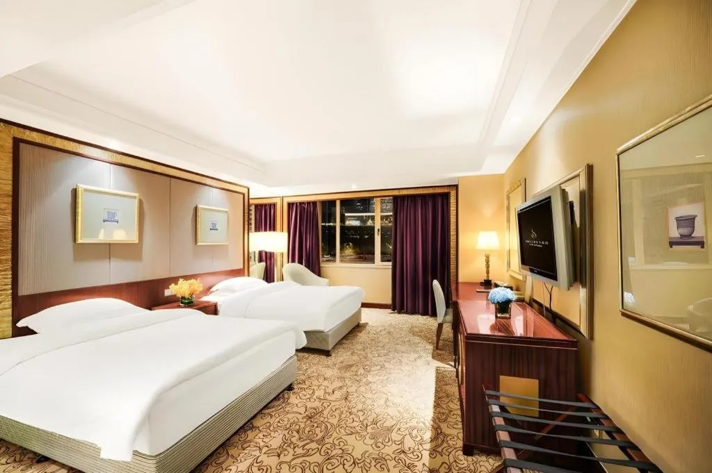 Bed in Chengdu Taihe International Hotel