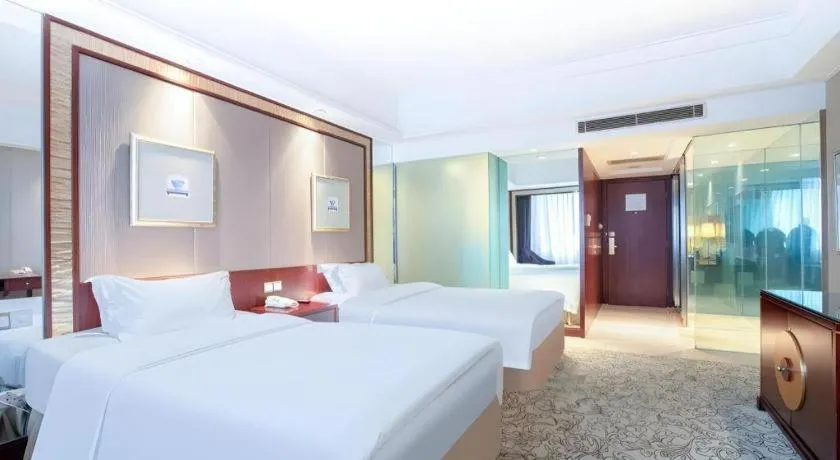 Bed in Chengdu Taihe International Hotel