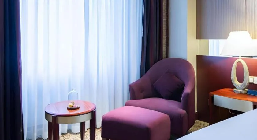 Bed in Chengdu Taihe International Hotel