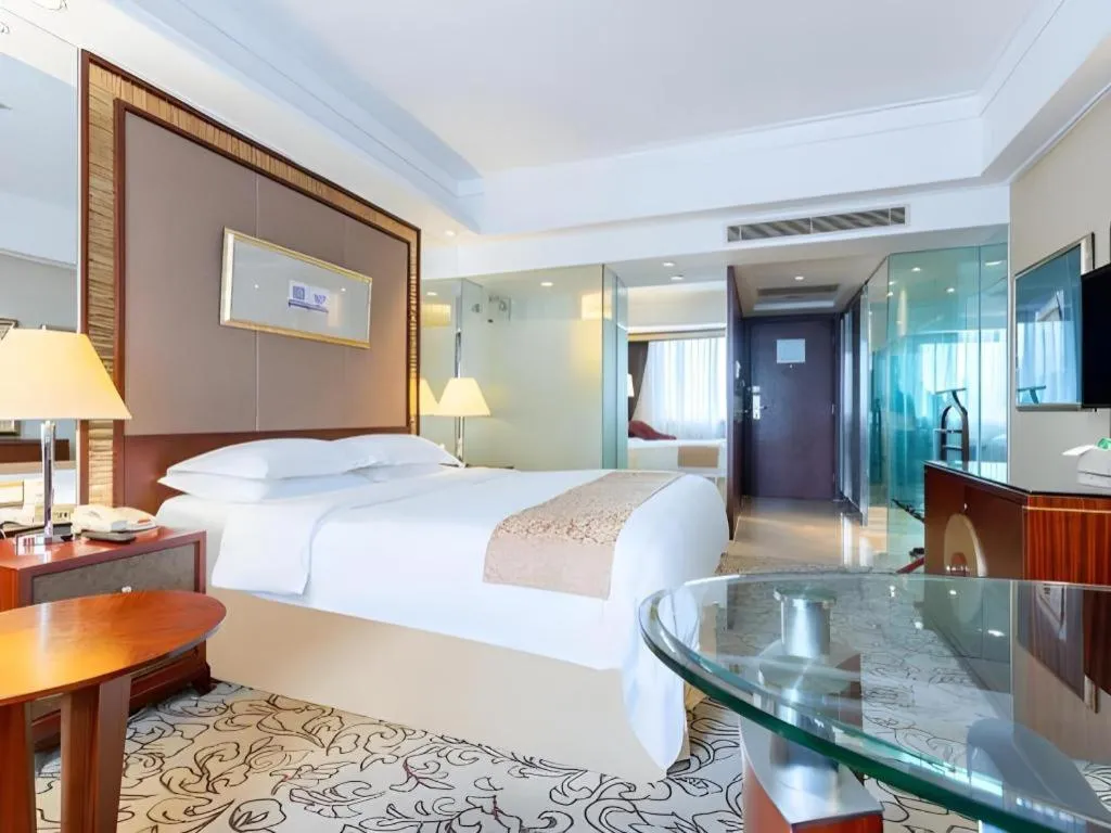 Bed in Chengdu Taihe International Hotel