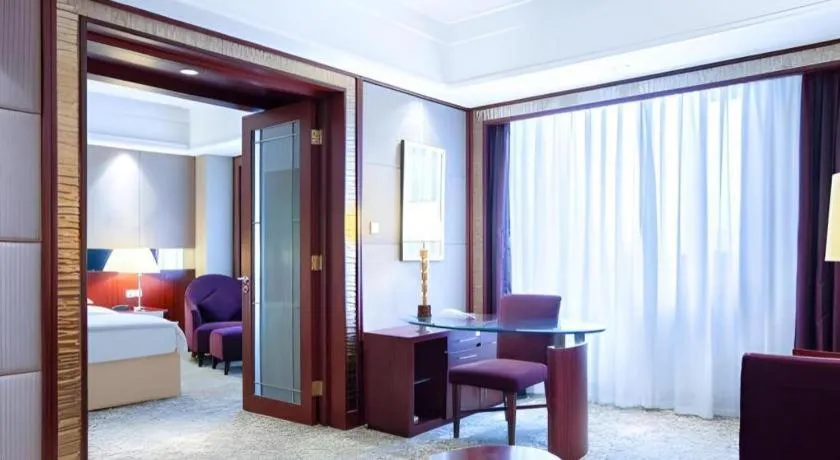 Bed in Chengdu Taihe International Hotel