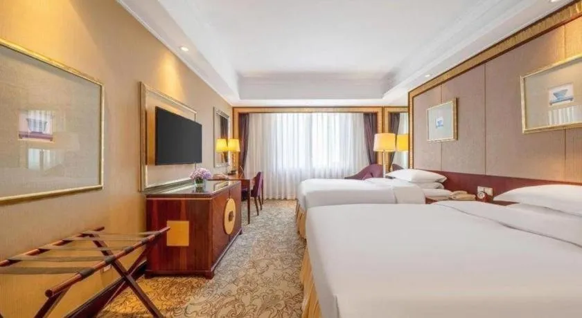 Bed in Chengdu Taihe International Hotel