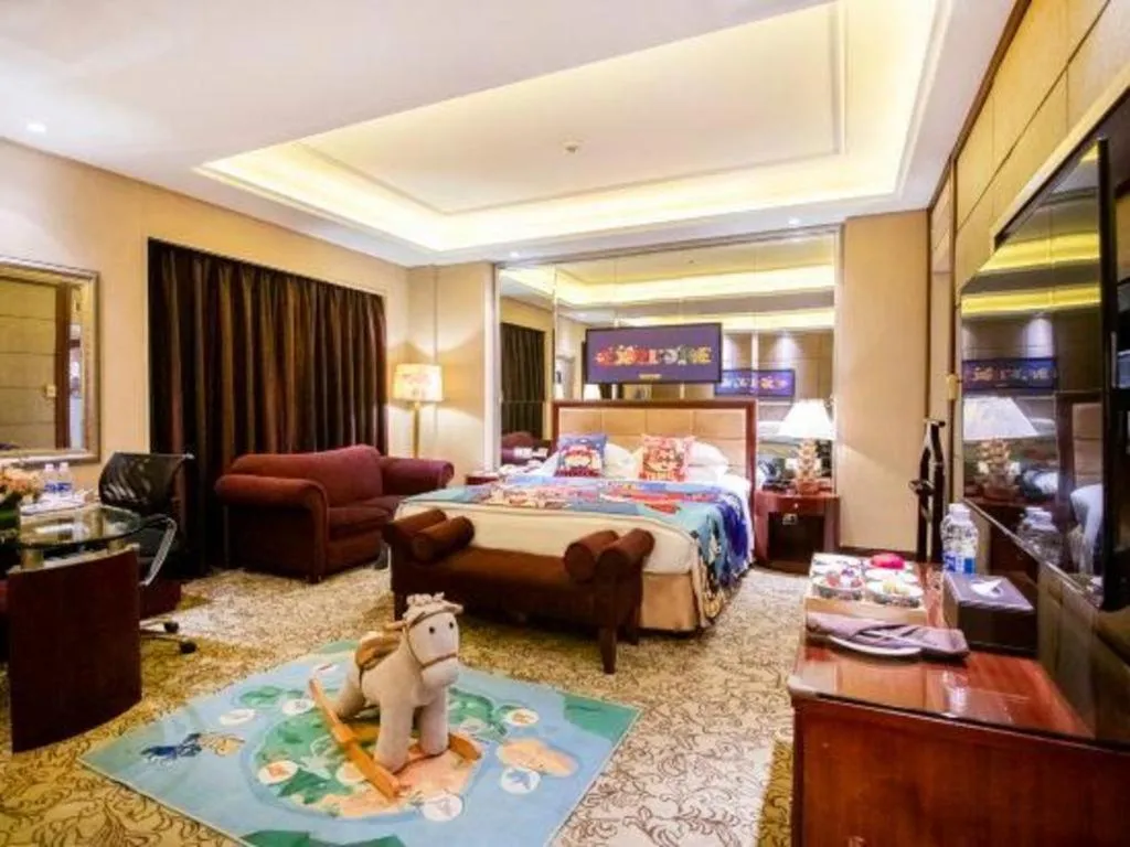 Bed in Chengdu Taihe International Hotel