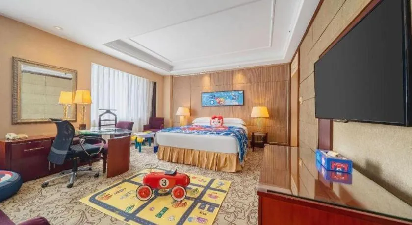 Bed in Chengdu Taihe International Hotel