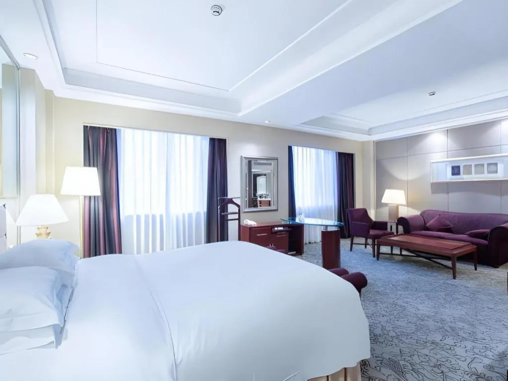 Bed in Chengdu Taihe International Hotel