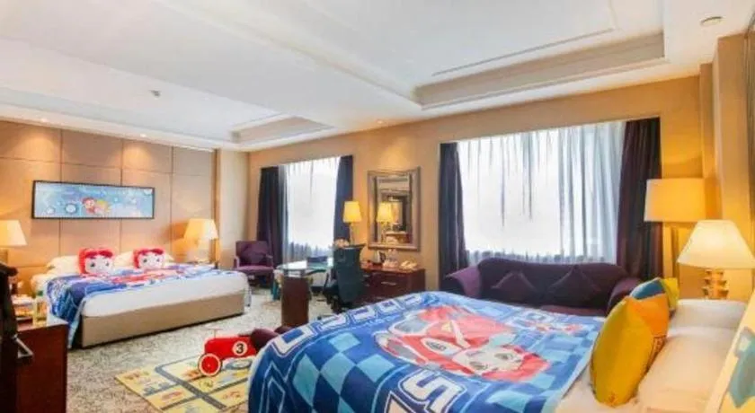 Bed in Chengdu Taihe International Hotel