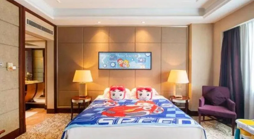 Bed in Chengdu Taihe International Hotel