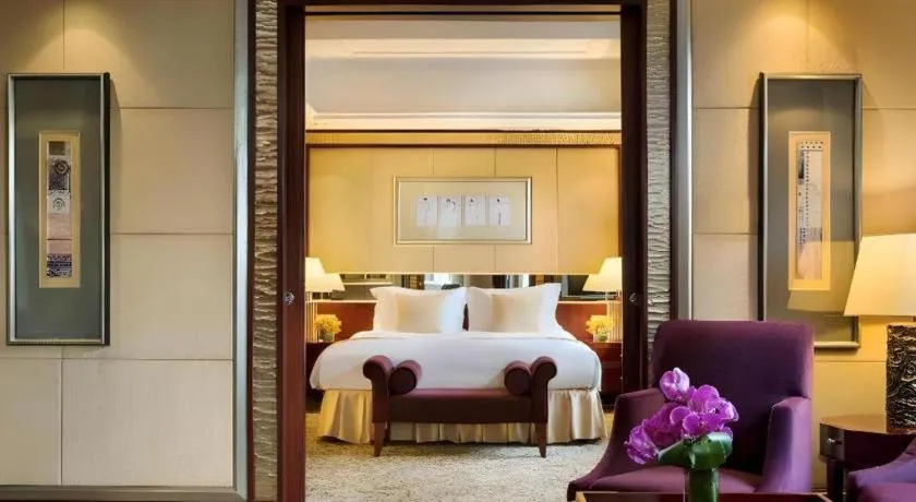 Bed in Chengdu Taihe International Hotel