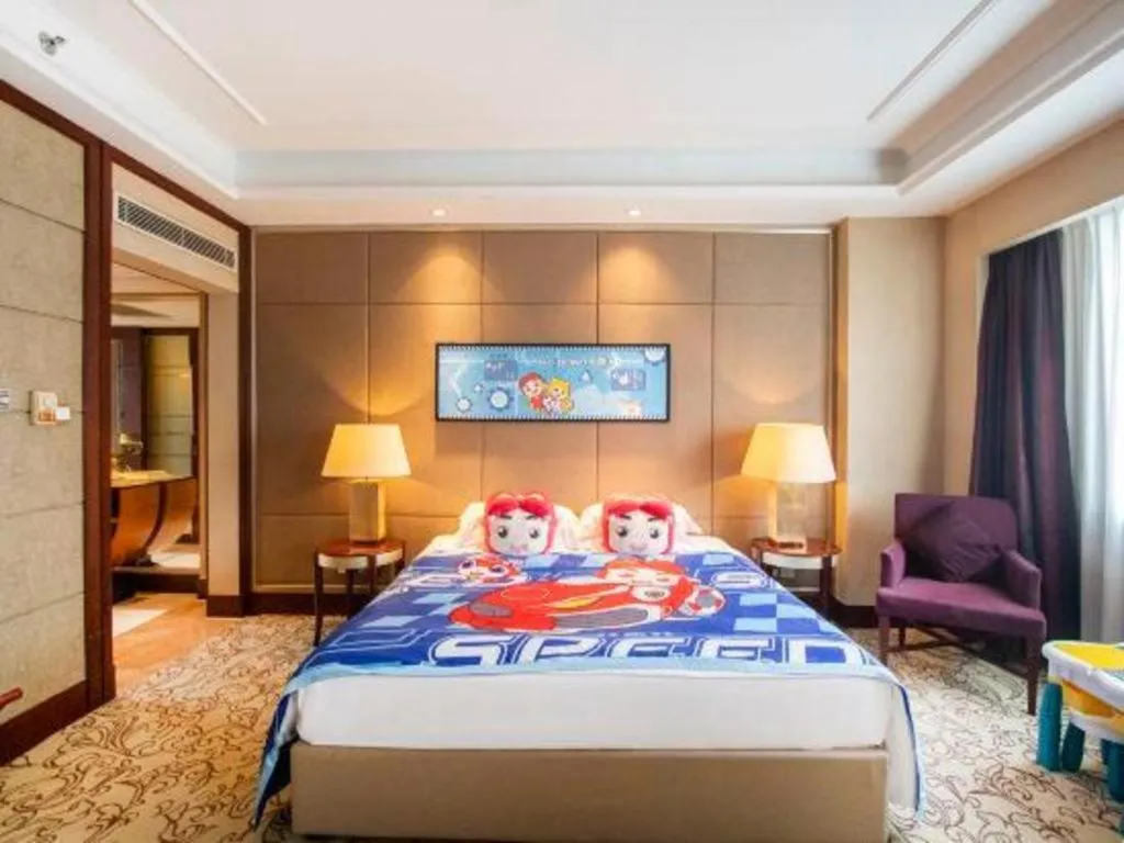Bed in Chengdu Taihe International Hotel