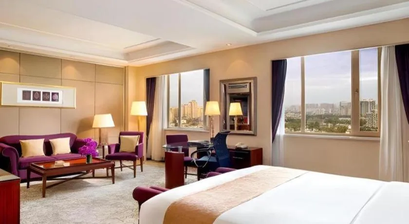 Bed in Chengdu Taihe International Hotel