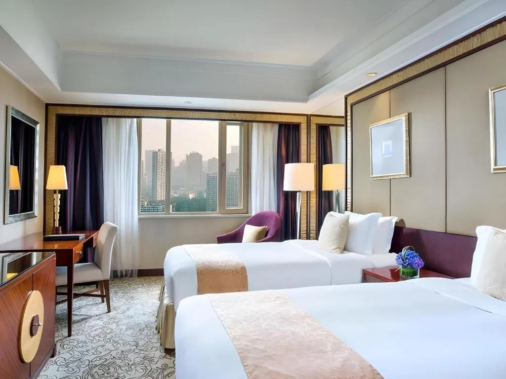 Bed in Chengdu Taihe International Hotel