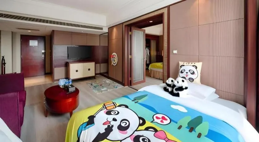 Bed in Chengdu Taihe International Hotel