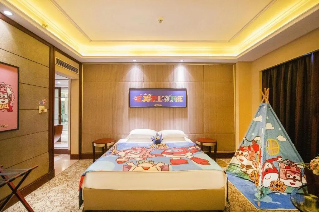 Bed in Chengdu Taihe International Hotel
