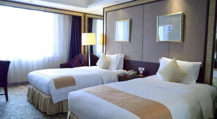 Bed in Chengdu Taihe International Hotel