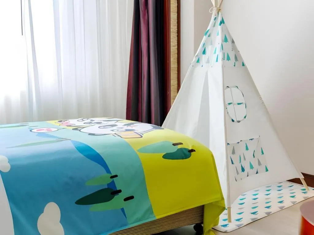 Bed in Chengdu Taihe International Hotel