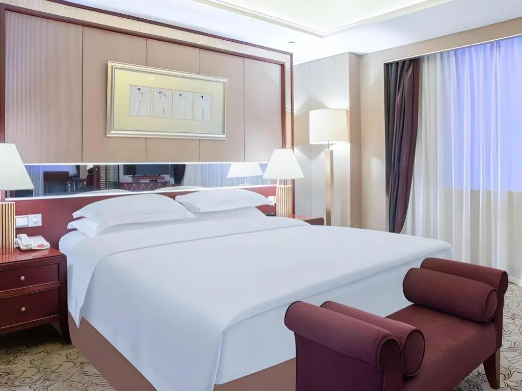 Bed in Chengdu Taihe International Hotel