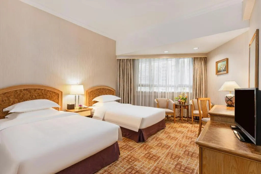 Bed in Century Plaza Hotel