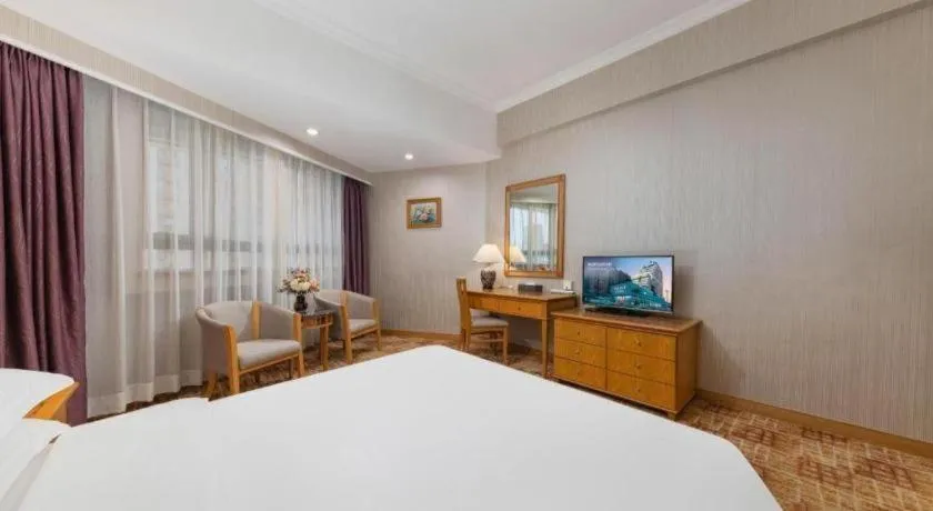 Bed in Century Plaza Hotel