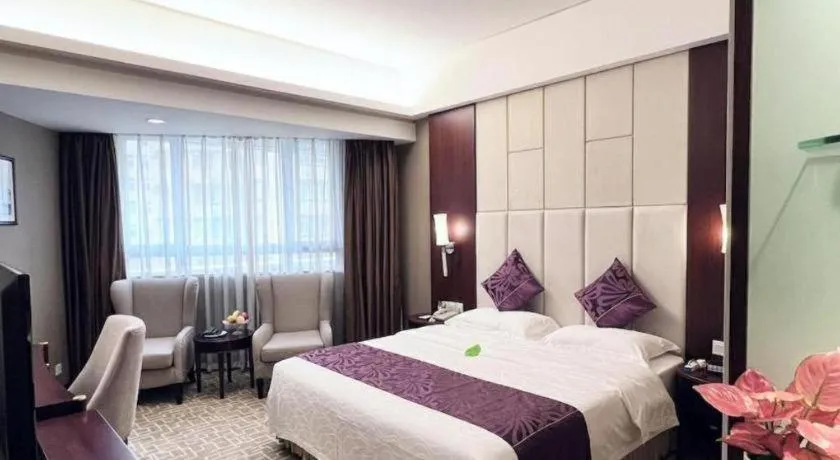 Bed in Century Plaza Hotel