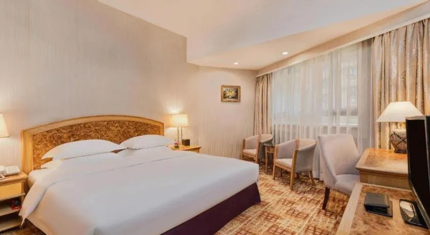 Bed in Century Plaza Hotel