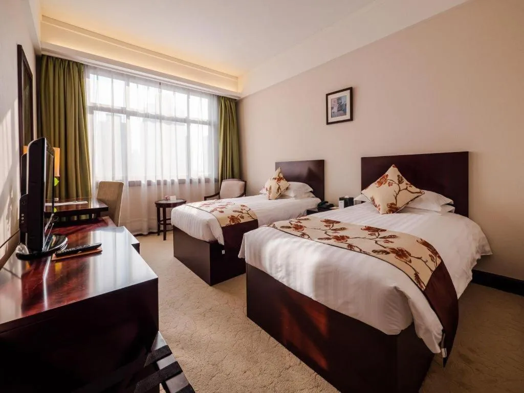 Bed in Rui Tai Hotel Hongqiao