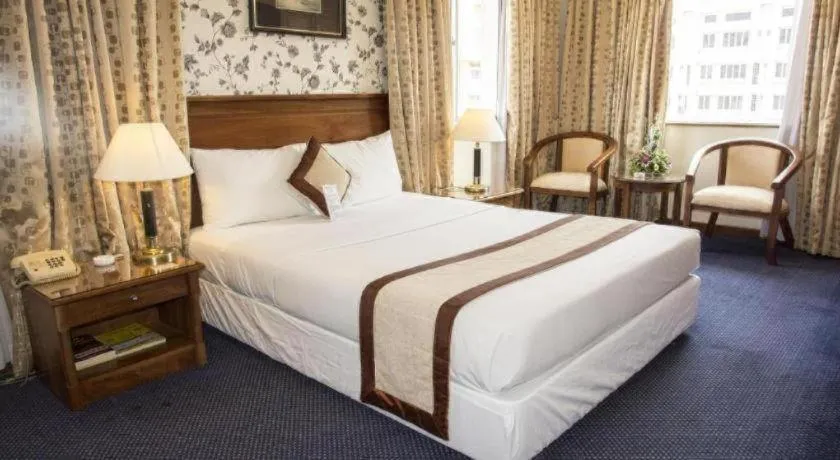 Bed in Saigon Star Hotel