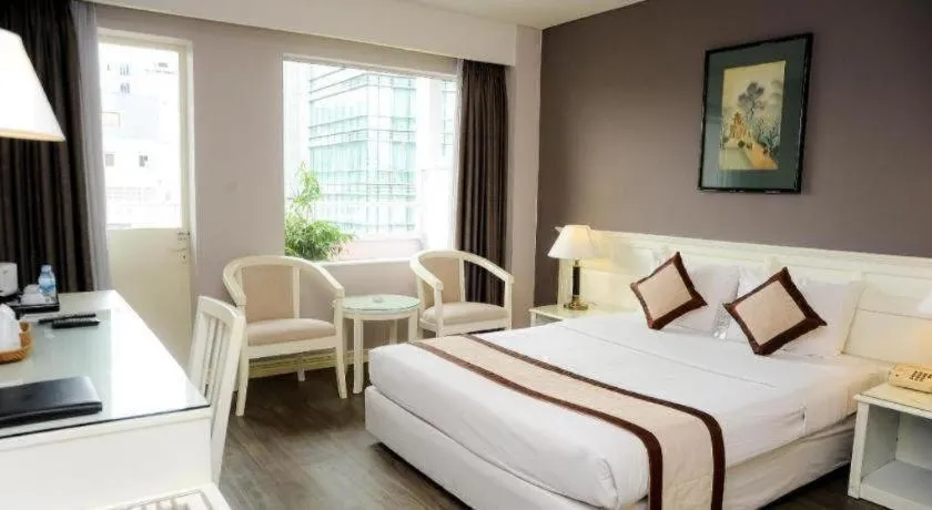 Bed in Saigon Star Hotel