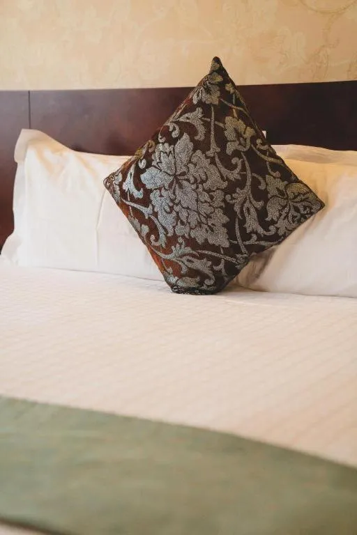 Bed in NanYing Hotel Shanghai