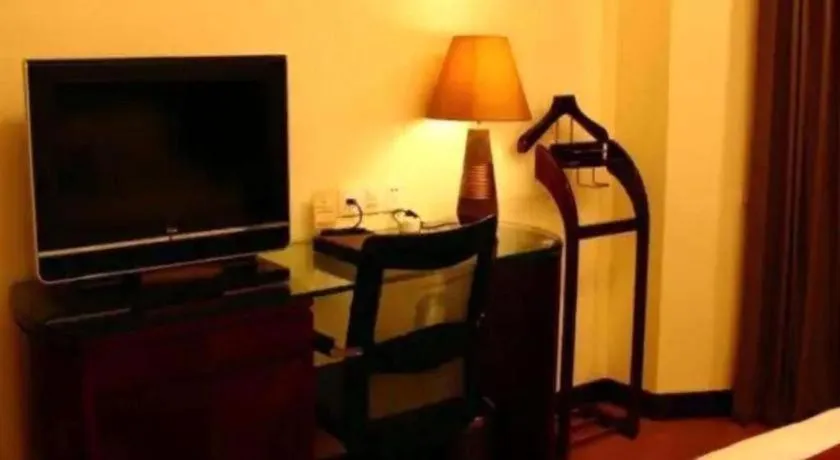 Bed in NanYing Hotel Shanghai