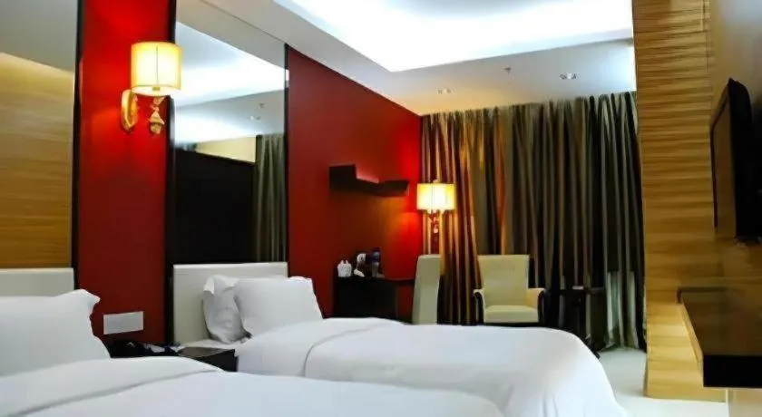 Bed in Milu Hotel