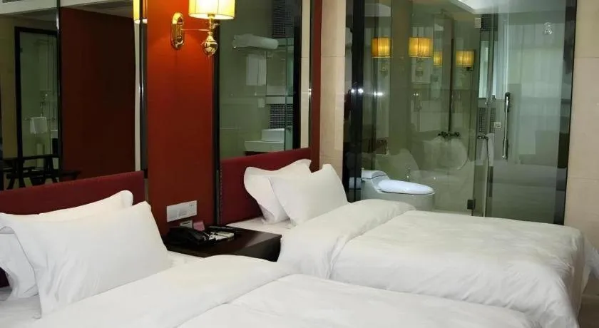 Bed in Milu Hotel