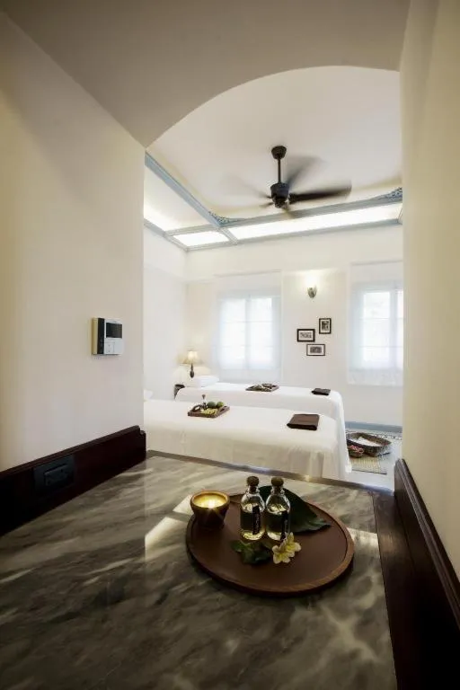 Bed in Le Bel Air Resort Luang Prabang