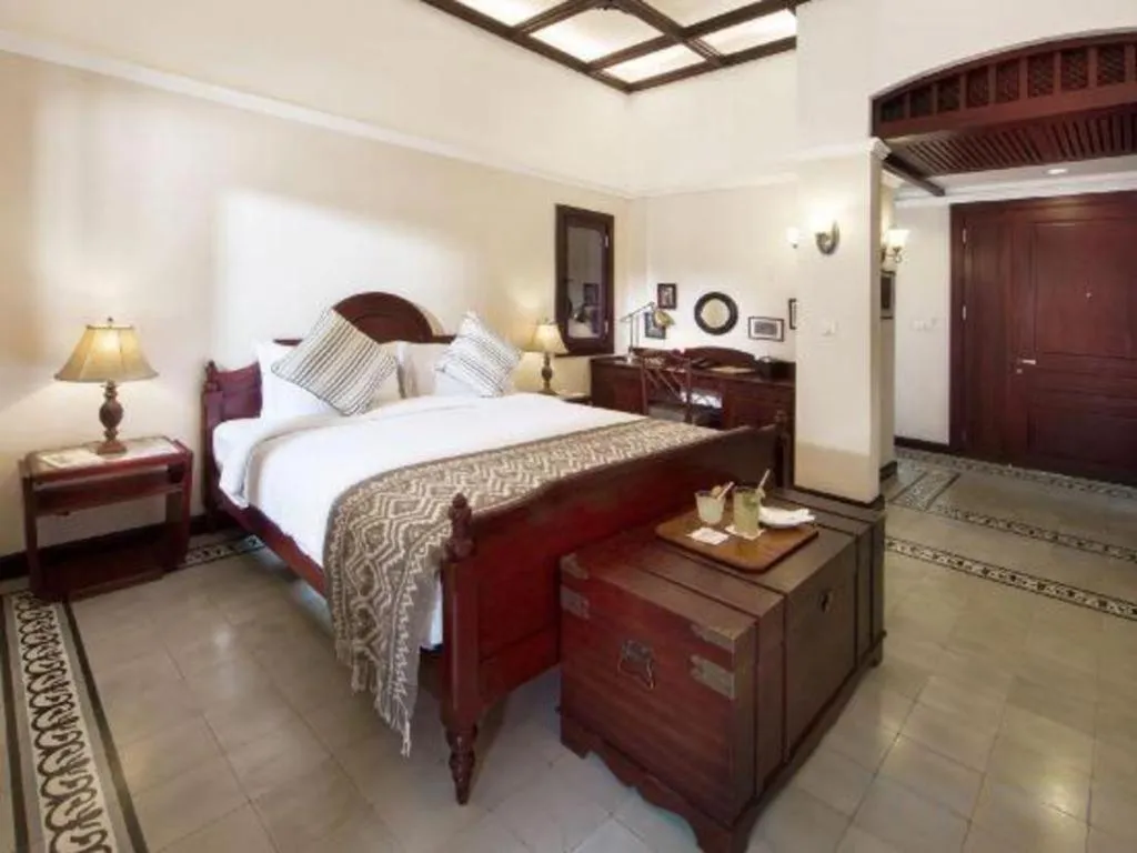 Bed in Le Bel Air Resort Luang Prabang