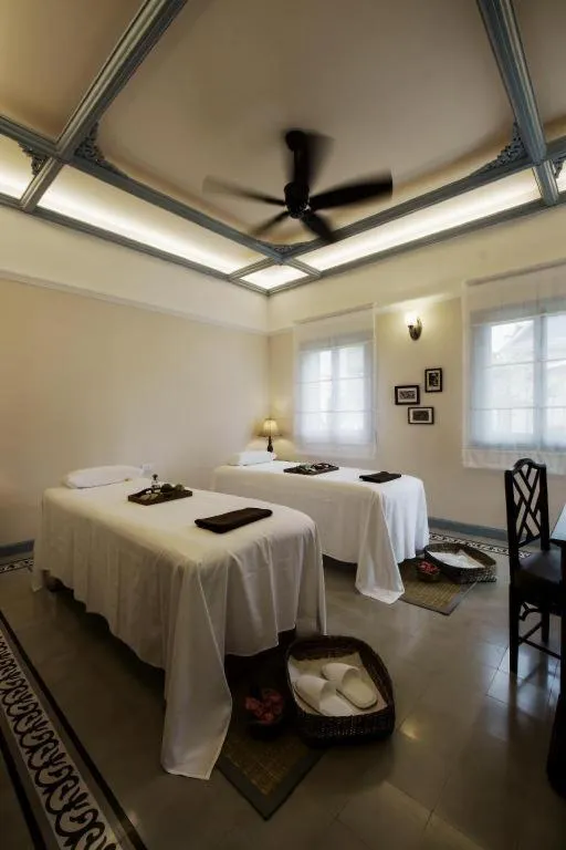 Bed in Le Bel Air Resort Luang Prabang