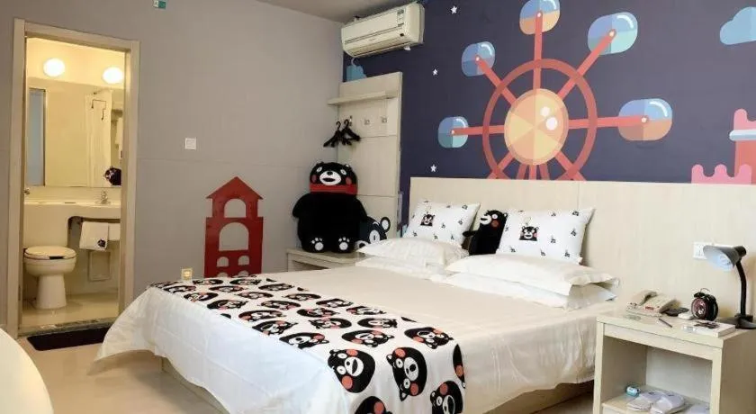 Bed in Jinjiang Inn Shenyang Northeastern University