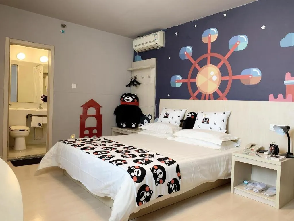 Bed in Jinjiang Inn Shenyang Northeastern University