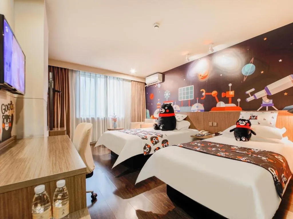 Bed in Jinjiang Inn Select Wuhan Xinhua Road Xiehe Hospital