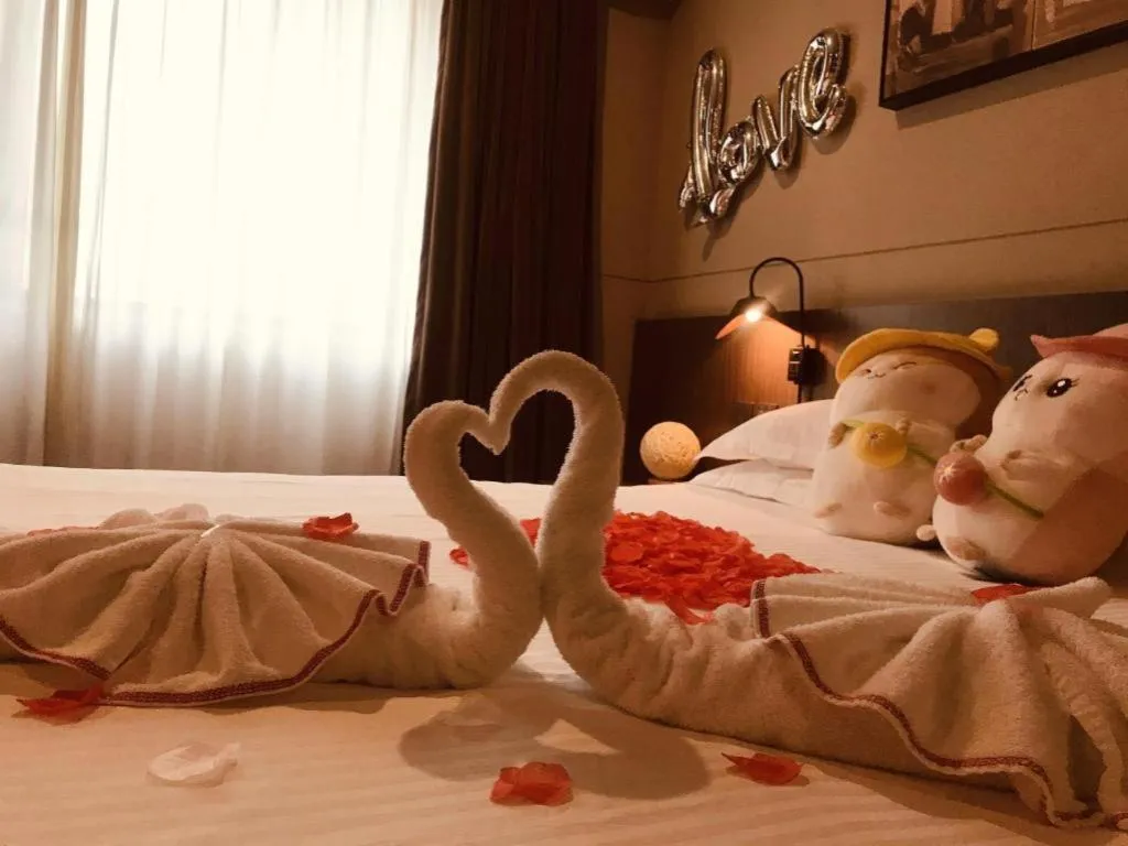 Bed in Jinjiang Inn Select Wuhan Xinhua Road Xiehe Hospital