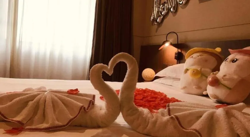 Bed in Jinjiang Inn Select Wuhan Xinhua Road Xiehe Hospital