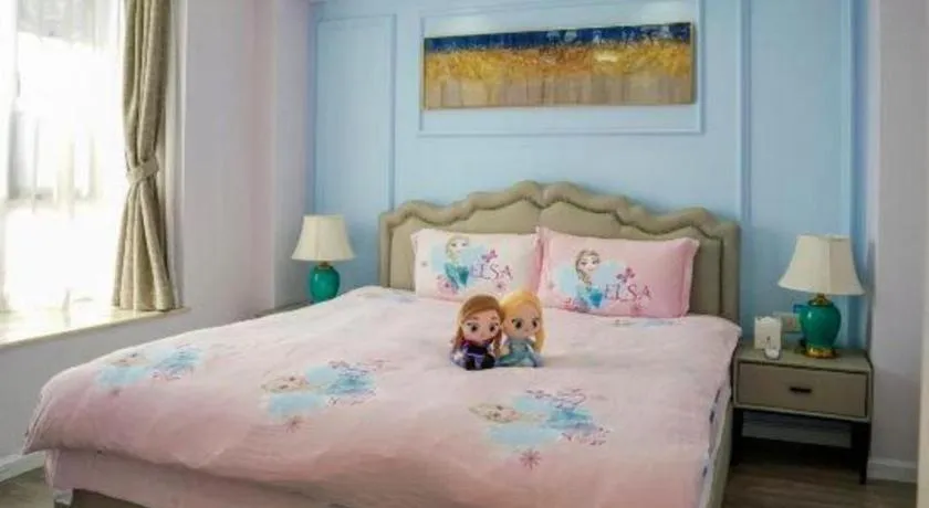 Bed in Golden Diamond Hotel Zhongshan