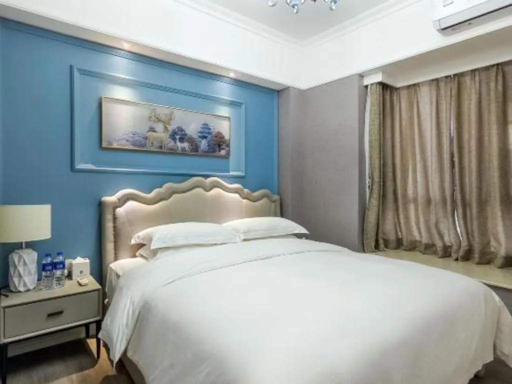 Bed in Golden Diamond Hotel Zhongshan