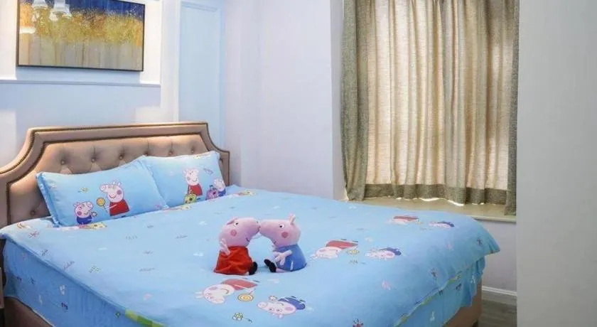 Bed in Golden Diamond Hotel Zhongshan