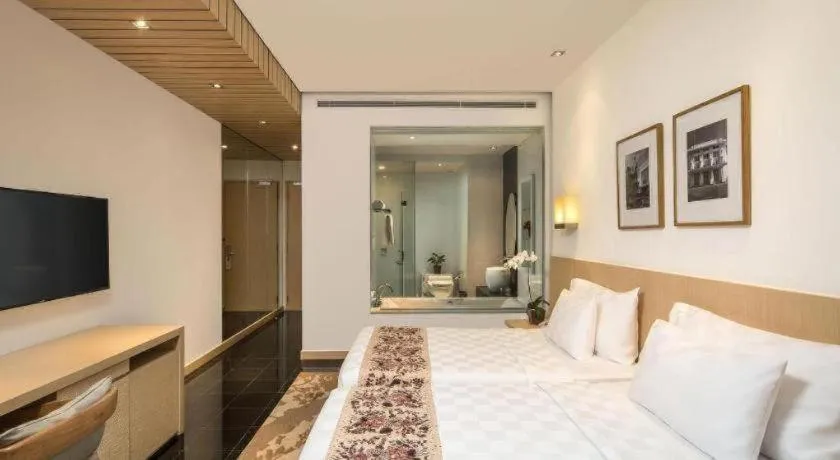 Bed in Padma Hotel Bandung