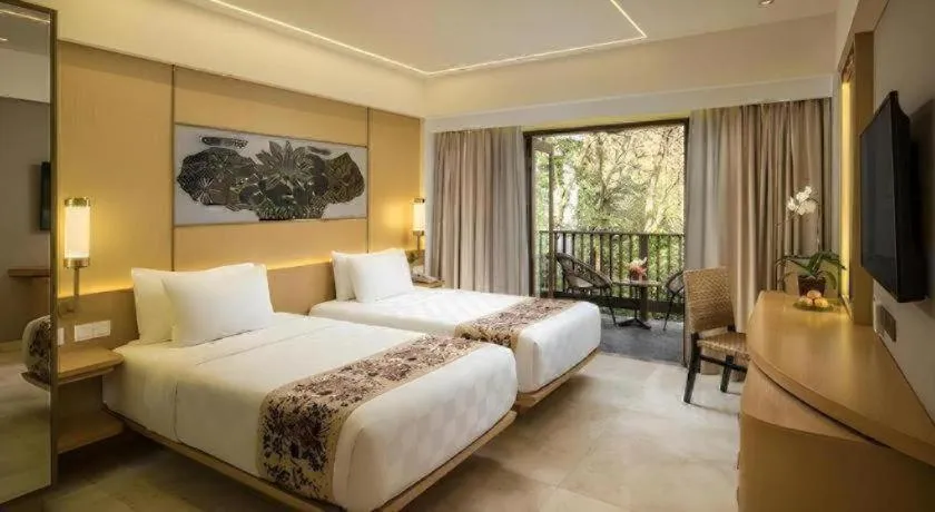 Bed in Padma Hotel Bandung