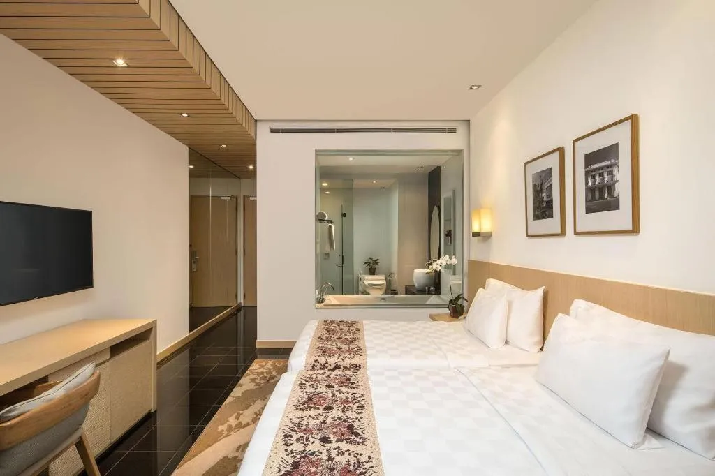 Bed in Padma Hotel Bandung