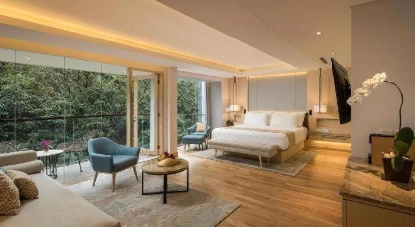 Bed in Padma Hotel Bandung