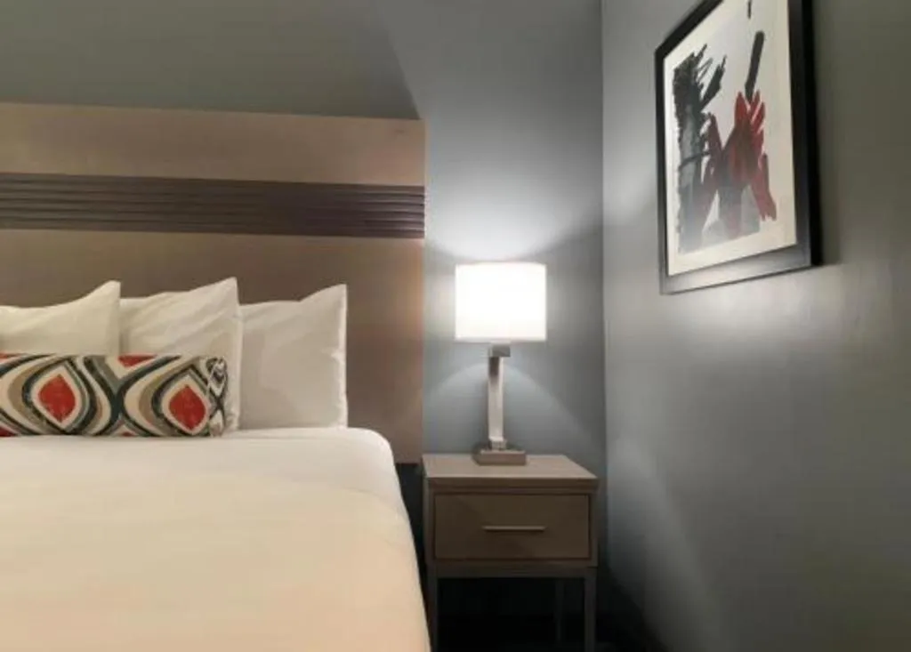 Bed in Pacific Motor Inn