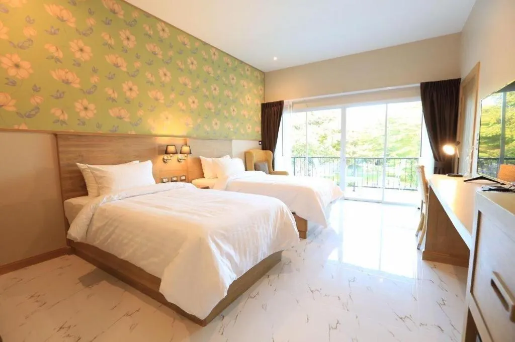 Bed in Amarin Resort