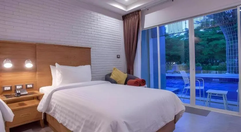 Bed in Amarin Resort